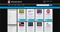 Desktop Screenshot of impresoresbogota.com